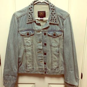 Rock & Republic Studded Jean Jacket